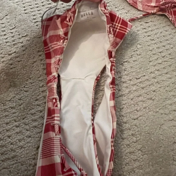 Frankie’s Bikinis x BELLA HADID Plaid Bikini Set size S - Picture 10 of 16